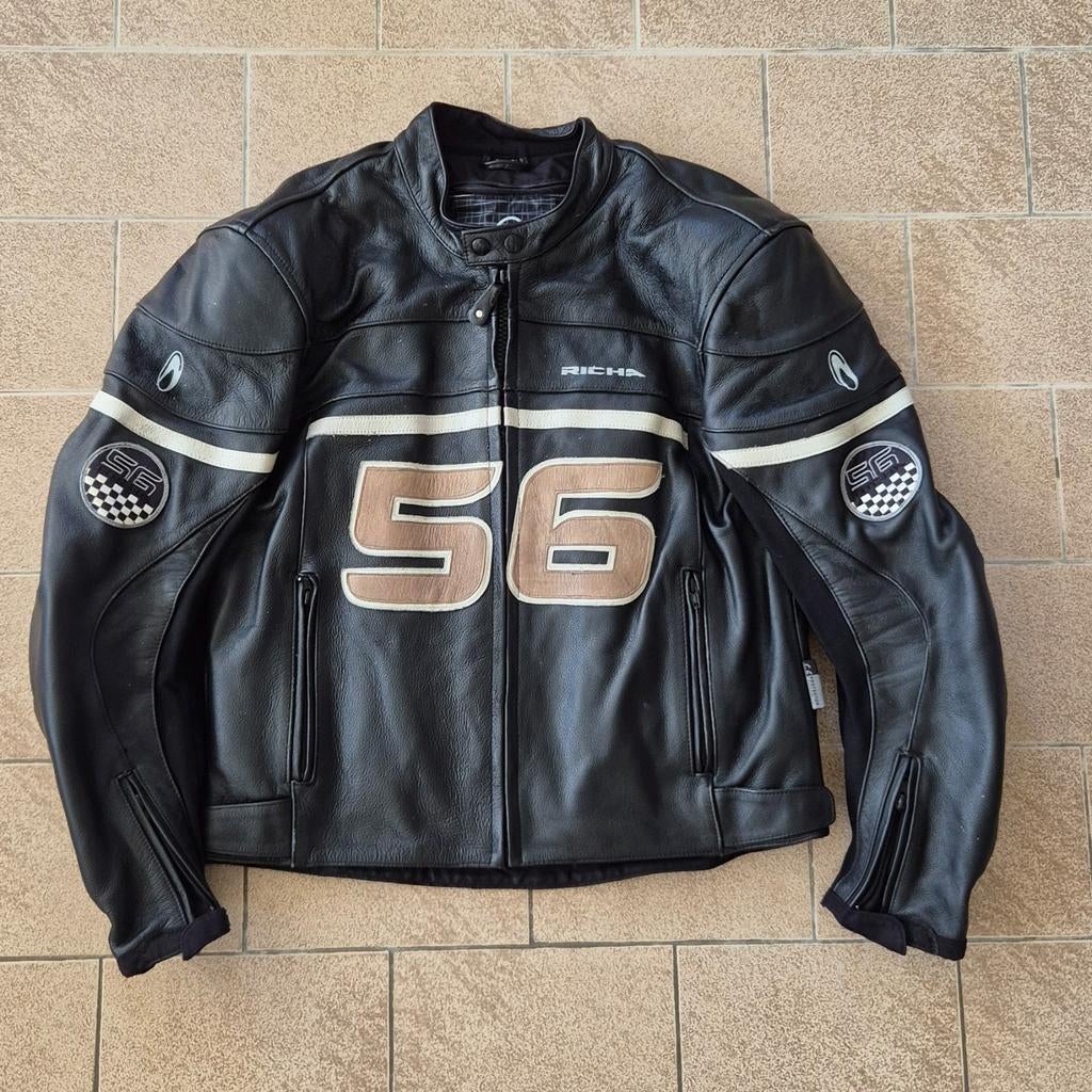 Richa lederen vest en broek. Verbindbaar., Seconde main, Combinaison, Hommes, Richa