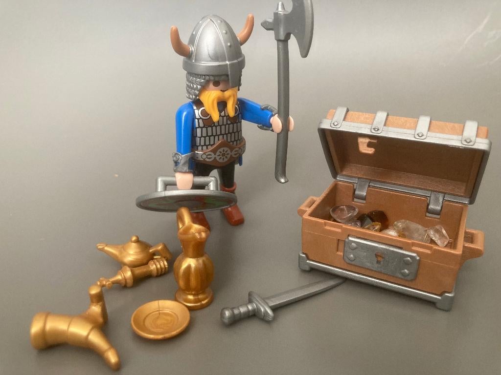 Playmobil 5731 - Viking avec coffre, Enlèvement, Utilisé