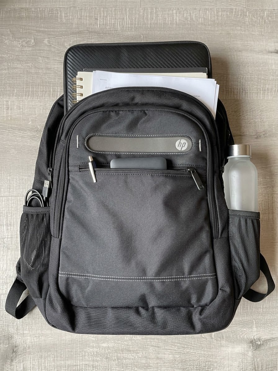 Nieuwe HP latoptas, 15 inch, Ophalen of Verzenden, Zwart, Rugzak