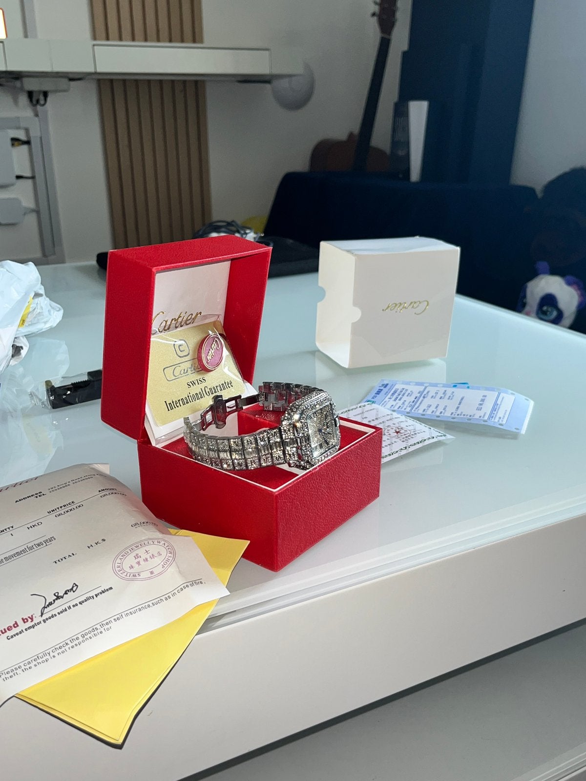 Diamond horloge, Bijoux, Sacs & Beauté, Enlèvement ou Envoi