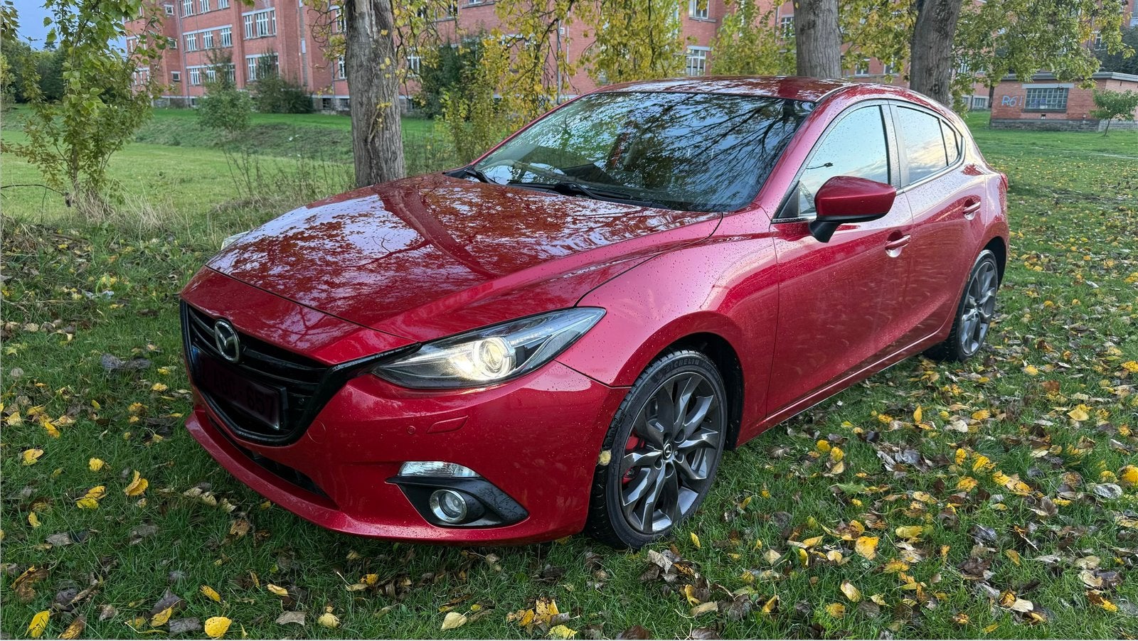 À VENDRE – MAZDA 3, Auto's, Leder, 5 deurs, Particulier, Rood