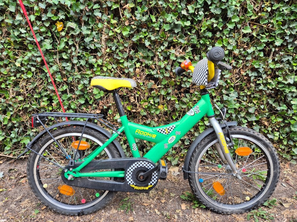 Kinderfiets 18 inch (5-7 jaar), Fietsen en Brommers, Ophalen, Terugtraprem, BFK, 16 tot 20 inch