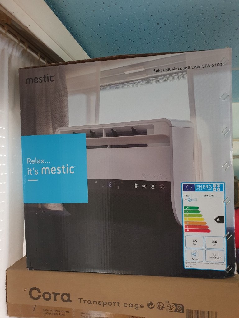 Climatiseur split Mestic SPA-5100, Electroménager, Climatiseurs, Comme neuf, Enlèvement, Refroidissement et Déshumidification