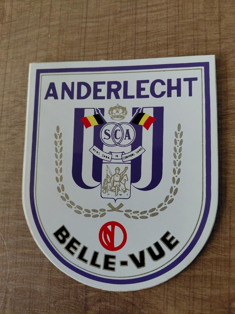 Sticker Anderlecht, Collections, Enlèvement