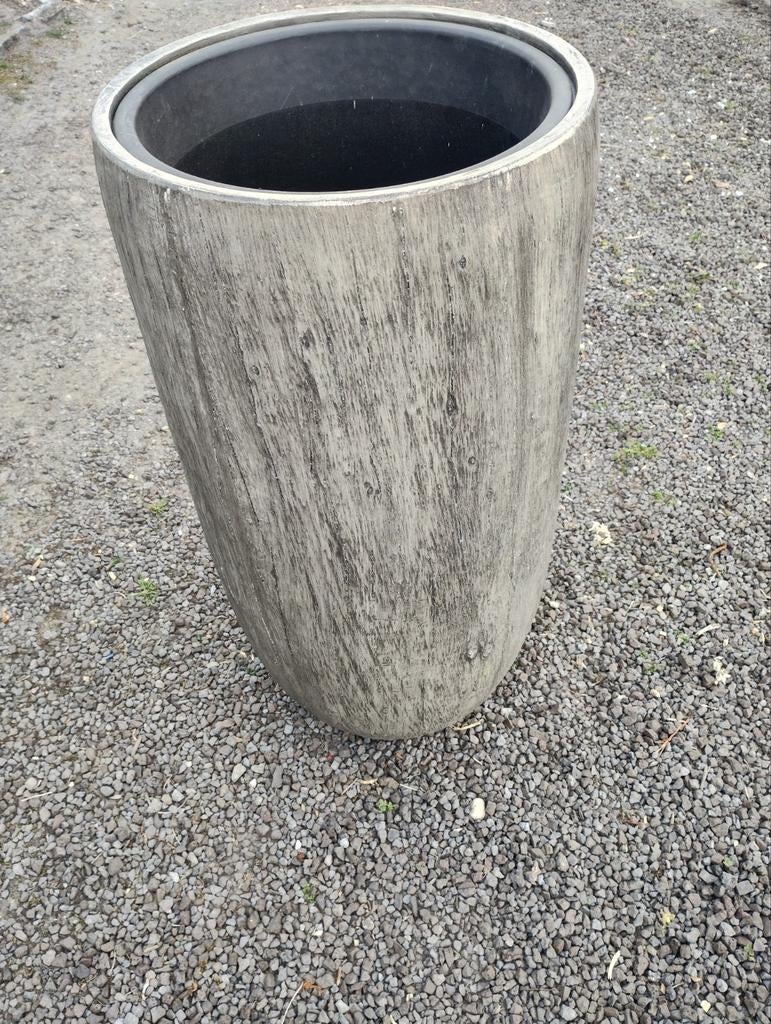 Grote bloempot, Ophalen