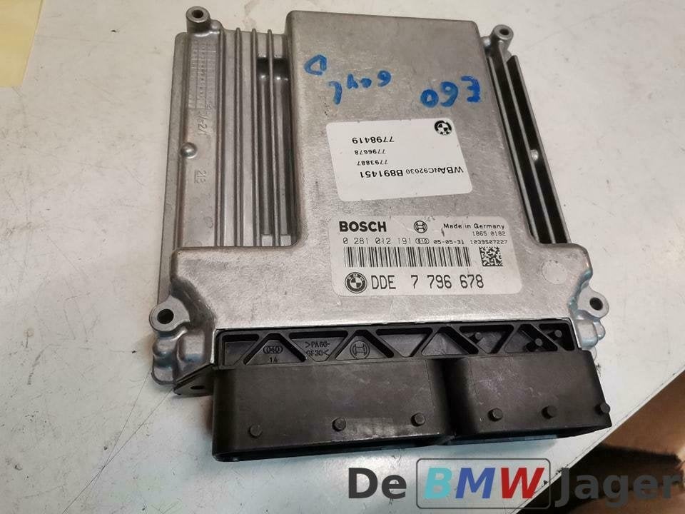 DDE module Bosch BMW 5-serie E60 E61 535D M57N 7796678, Enlèvement ou Envoi, Utilisé, BMW, BMW