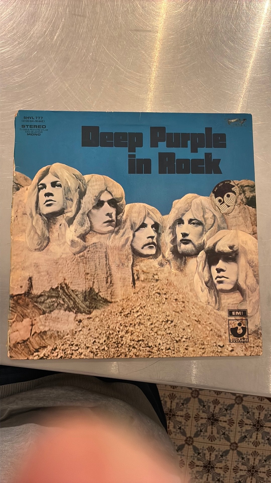 Deep purple in rock -vinyl, Cd's en Dvd's, LP, Gebruikt, Ophalen of Verzenden, Classic Rock