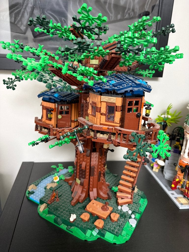 lego boomhut 21318, Kinderen en Baby's, Ophalen, Zo goed als nieuw, Lego