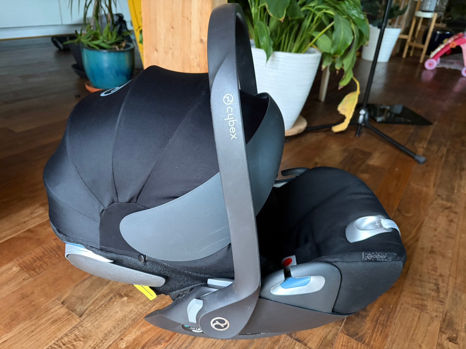 Cybex Cloud Z2 autostoel + Isofix Base + Adaptors voor buggy, Enfants & Bébés, Sièges auto, Autres marques, Enlèvement, Dossier réglable