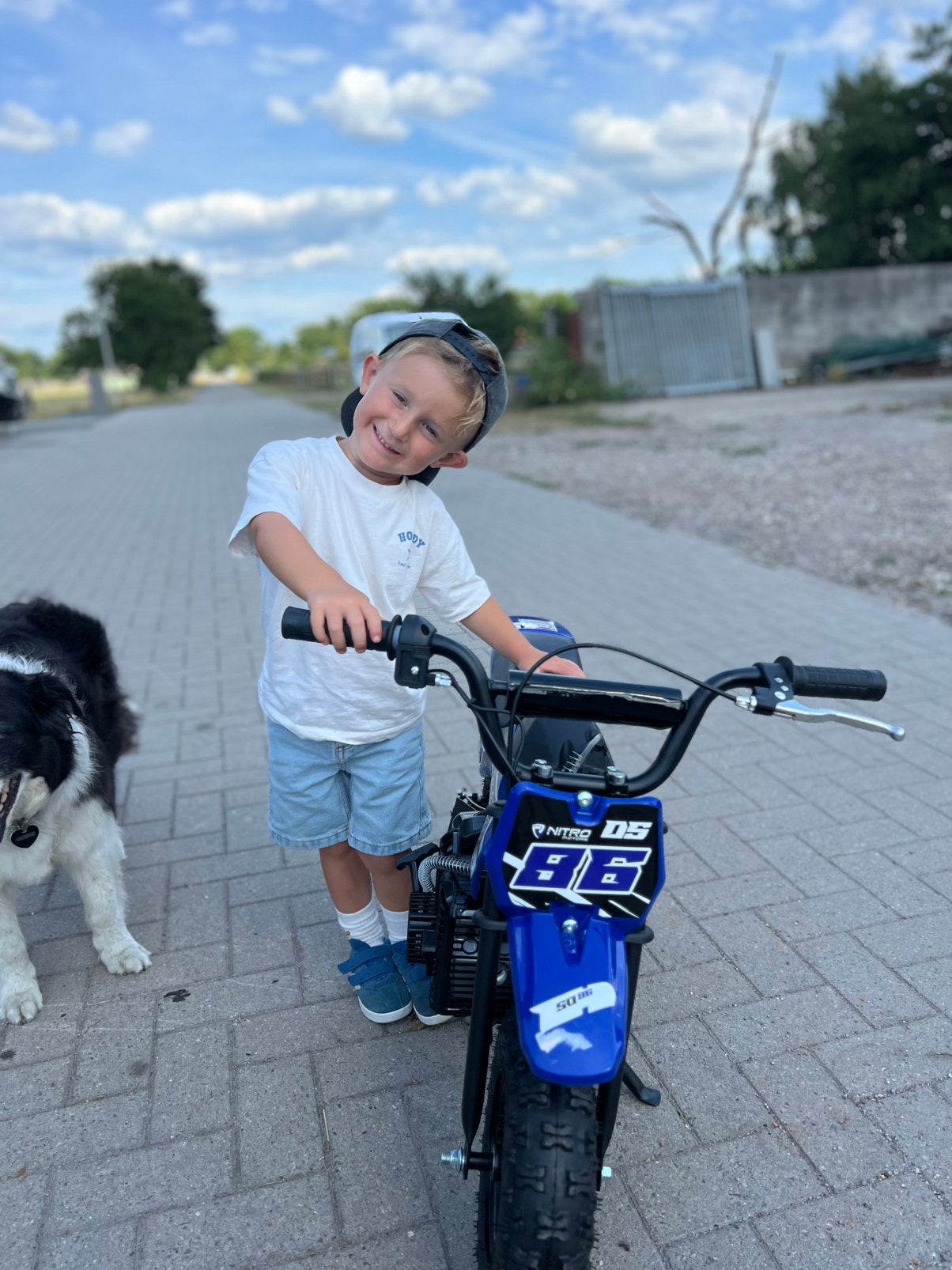 Nitro pitbike, Ophalen, Zo goed als nieuw, Pitbike