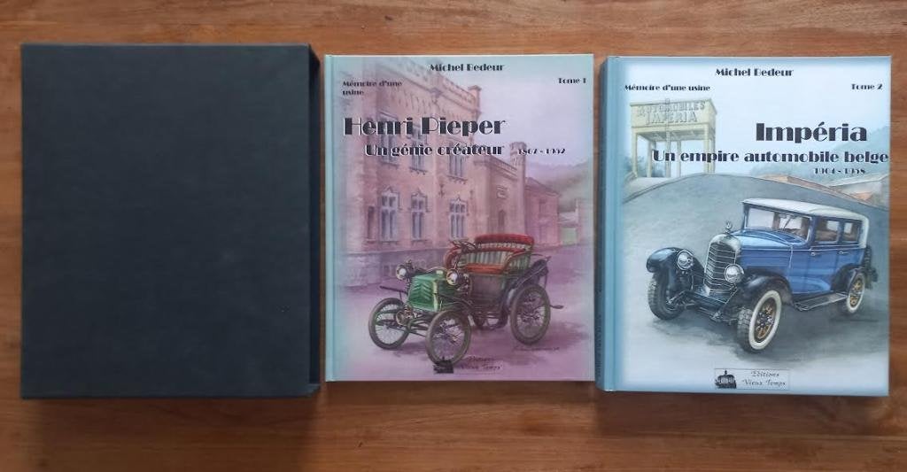 Histoire de l'usine Pieper-Impéria. Volome 1 & 2. M.Bedeur, Algemeen, Nieuw, Ophalen of Verzenden, M.Bedeur