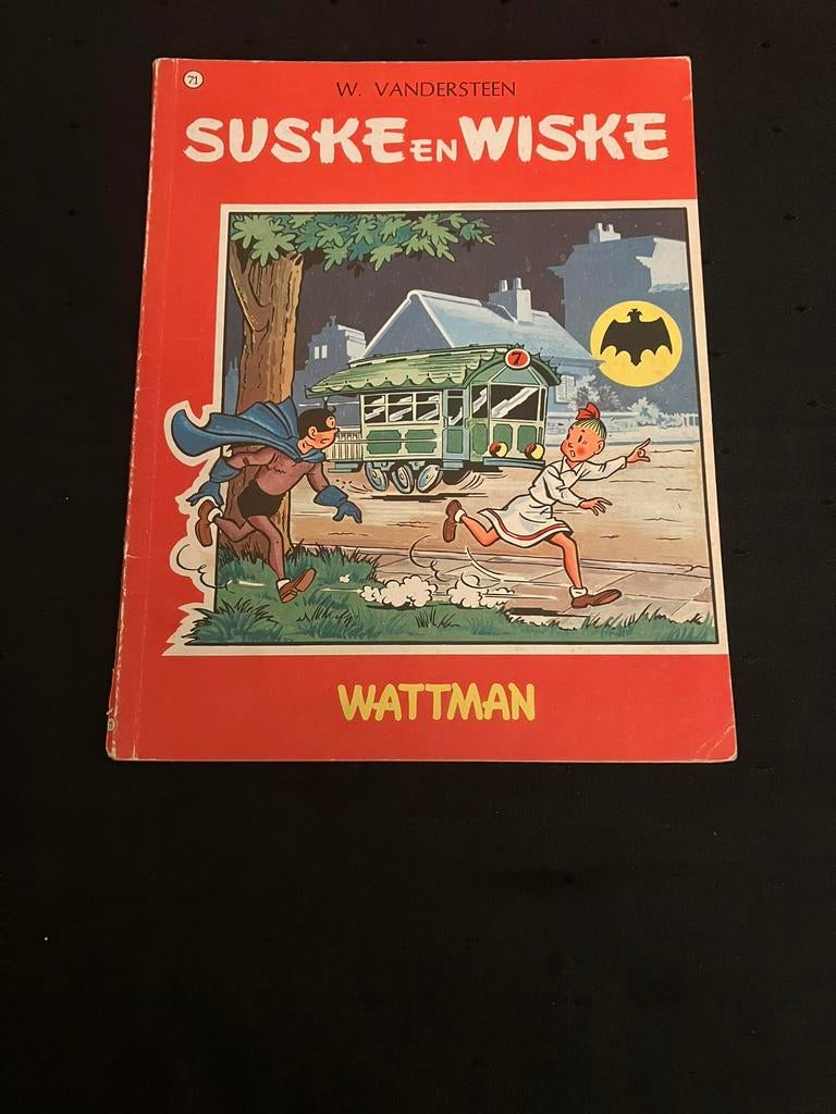 Suske en Wiske nr 71 - Wattman - VKR - mat  - 1e druk 1967., Boeken, Eén stripboek, Ophalen of Verzenden, Zo goed als nieuw