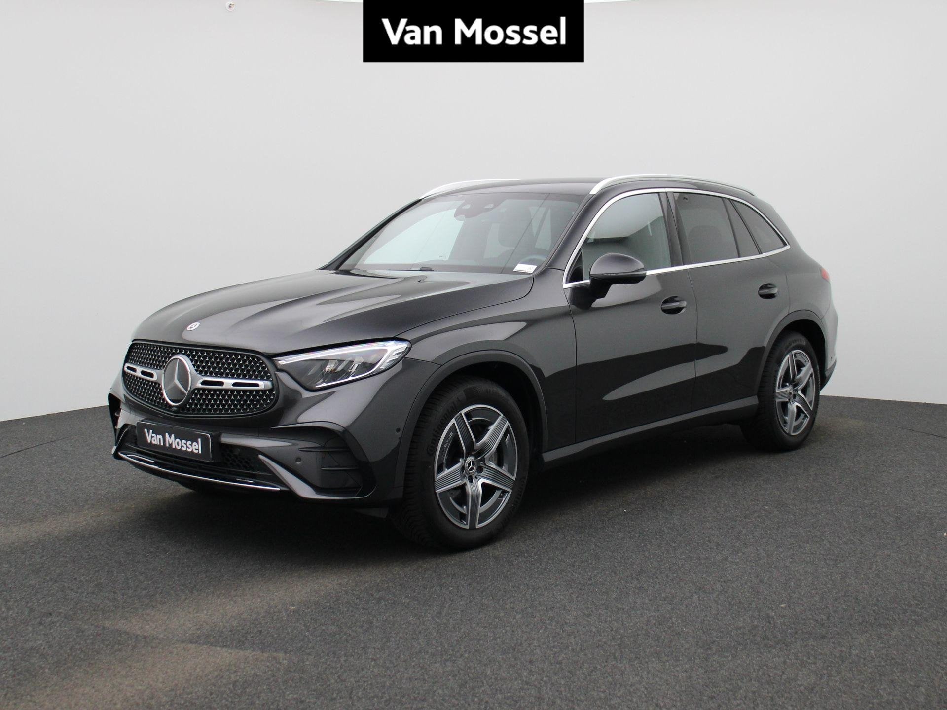 Mercedes Benz GLC 300 D + AMG LINE + TREKHAAK + RIJASSISTENT, Auto's, Automaat, Stof, Gebruikt, 4 cilinders