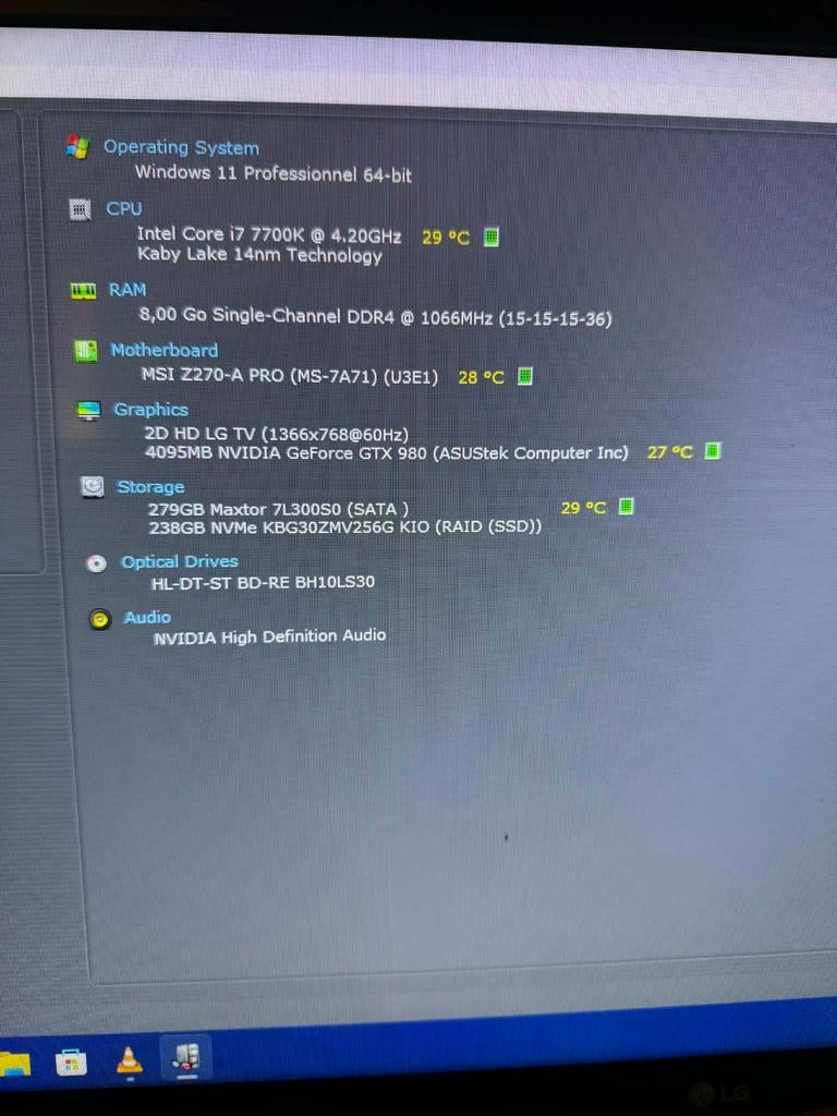 Tour i7 7700k, Ophalen, Zo goed als nieuw