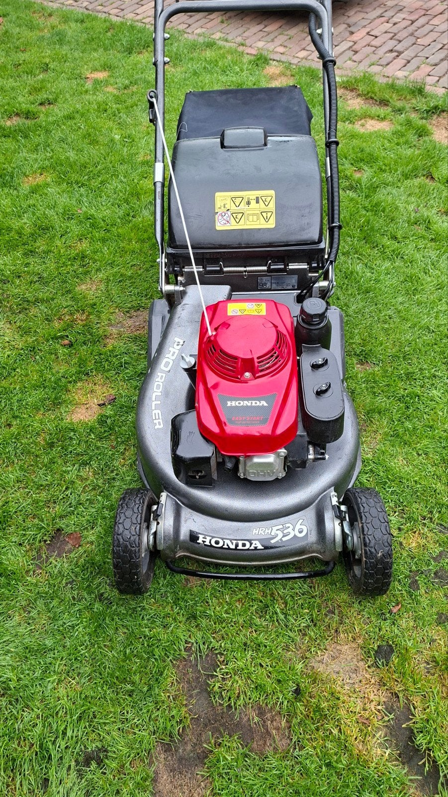 2X Honda Hrh 536 Pro benz. walsmaaier van 2023 en 2024.
M, Cirkelmaaier, Honda., Zo goed als nieuw, Benzine-grasmaaier