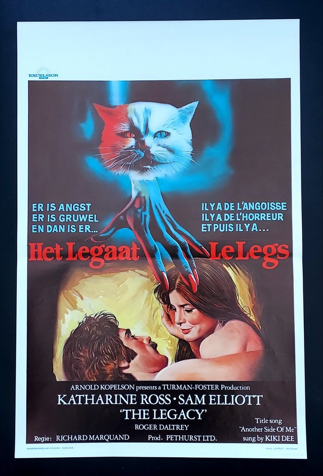 Affiche cinéma vintage LE LEGS de 1979, Collections, Posters & Affiches, Envoi