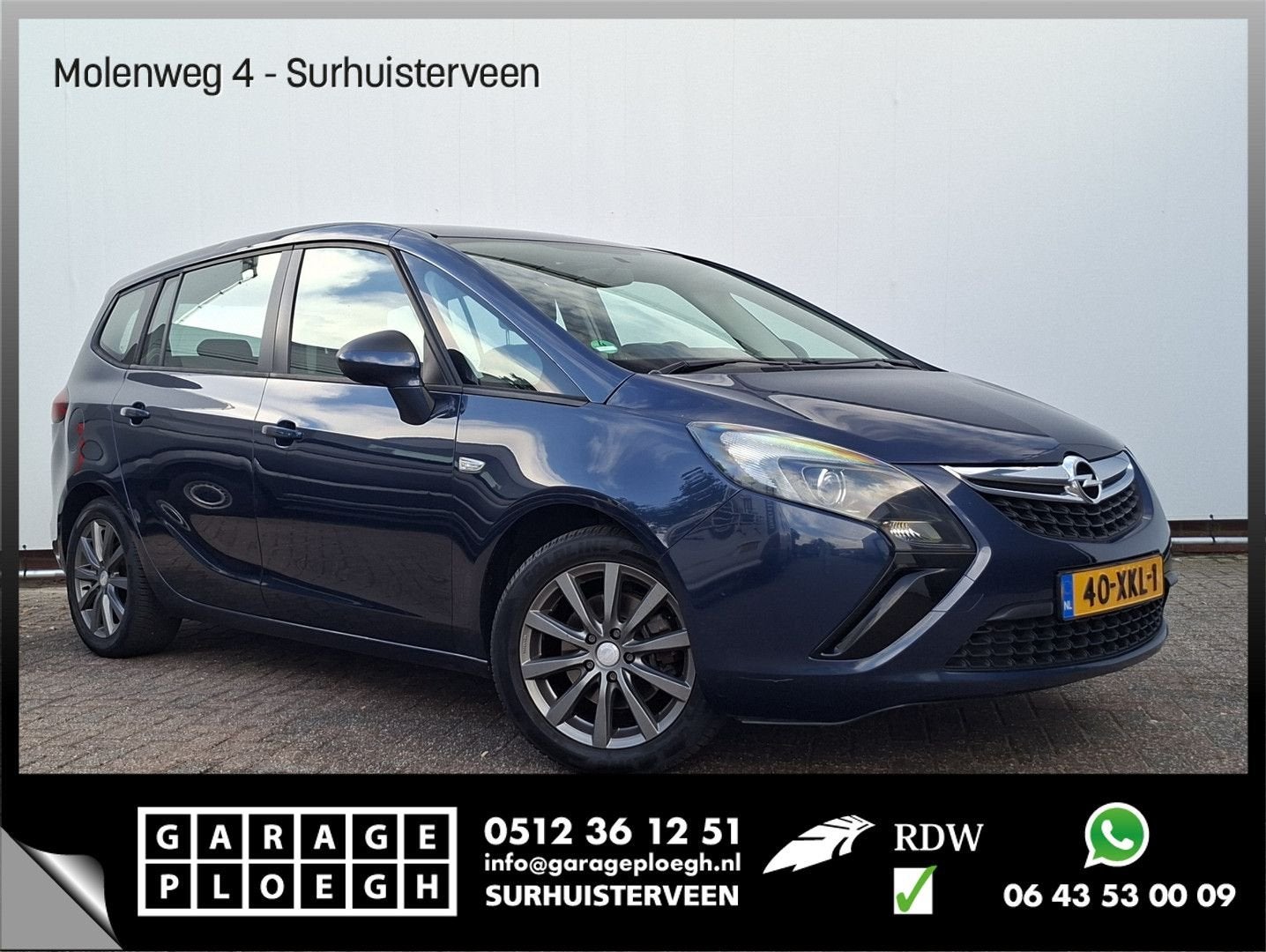 Opel Zafira Tourer 1.4 TURBO 140PK Edition Hoge zit attache, Autos, Opel, Achat, Entreprise, Zafira, 148 g/km
