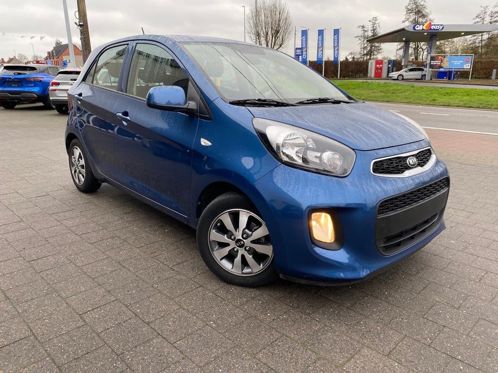 Kia Picanto 1,0 benzine, Auto's, Euro 6, Elektrische ramen, Blauw, Bedrijf