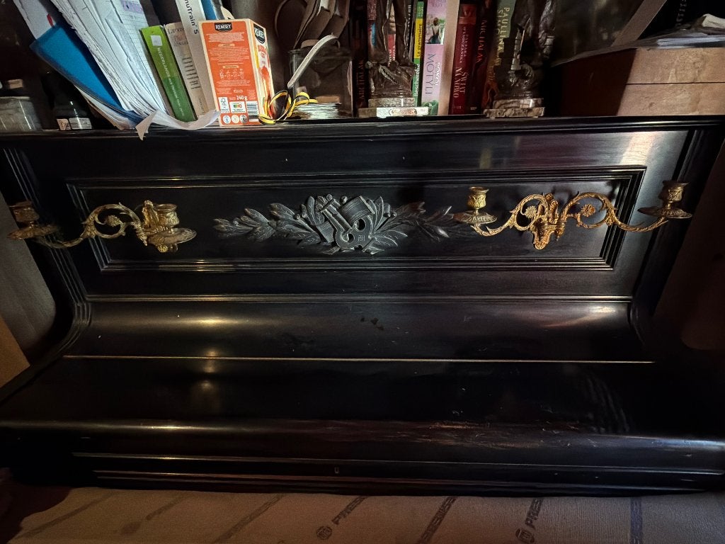 Piano, Musique & Instruments, Enlèvement, Utilisé, Noir, Piano