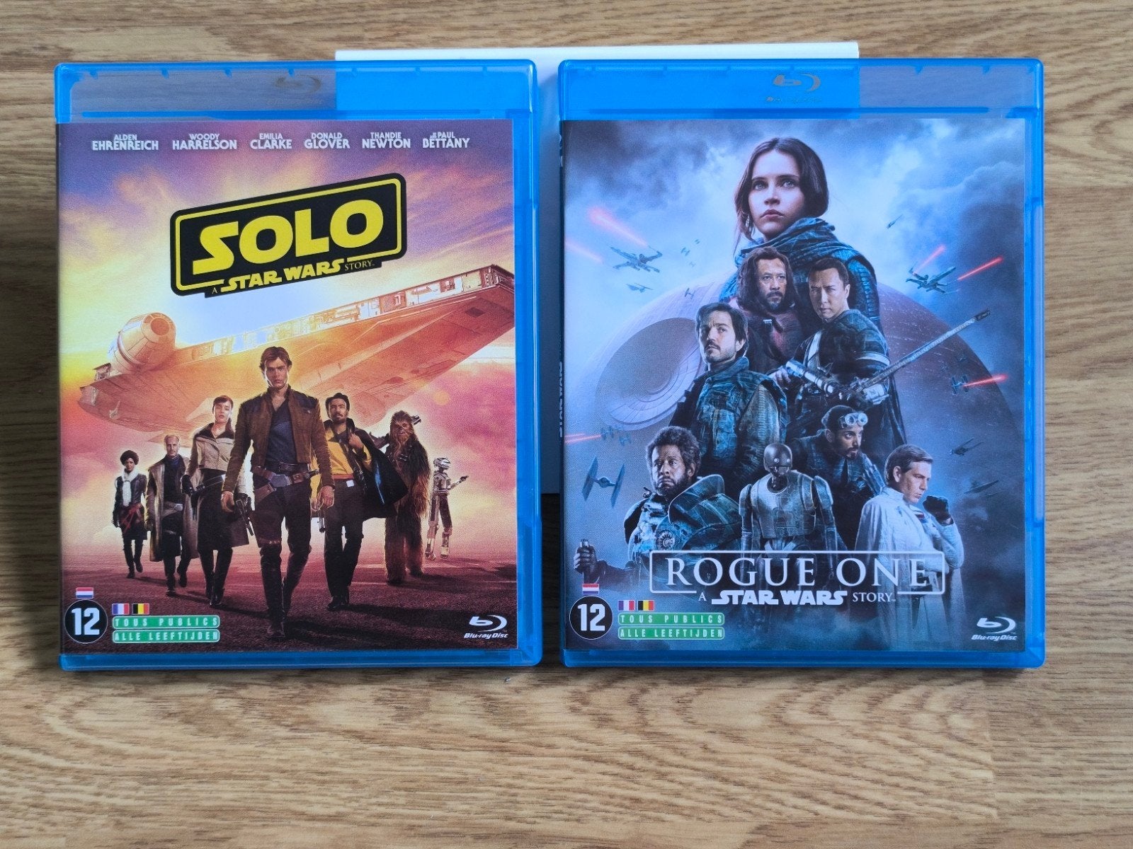 star wars Rogue one blu ray- star wars solo blu Ray - 2 disc, Avontuur, Inclusief extra's, Film, Zo goed als nieuw