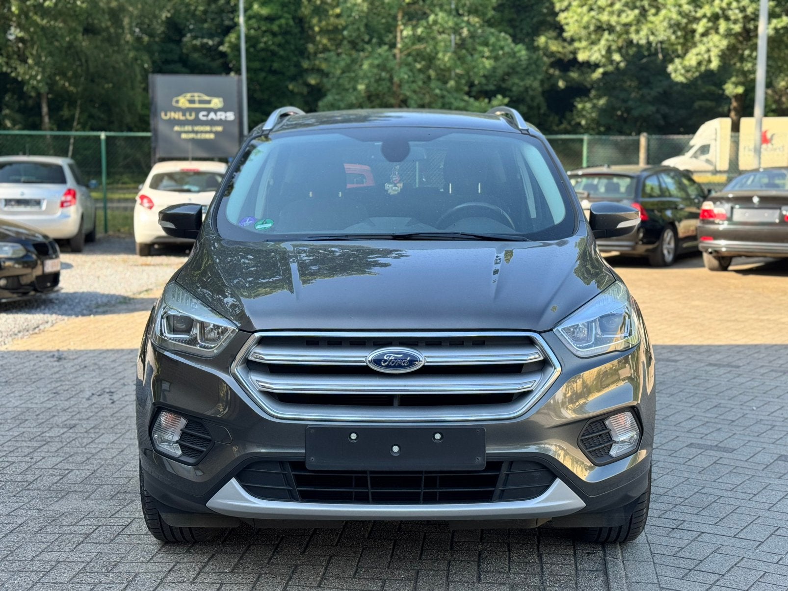 FORD KUGA 1.5 BENZINE 2018 TOPSTAAT, Autos, Argent ou Gris, Achat, Euro 6, Entreprise