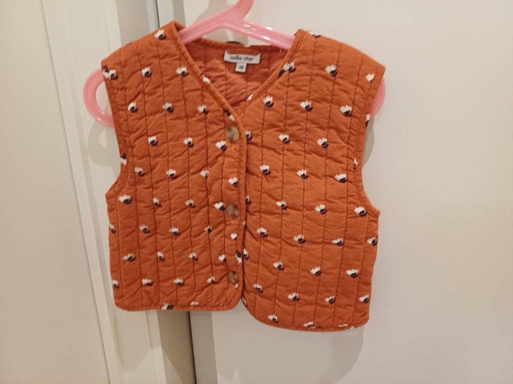 Bodywarmer meisjes maat 110, Kinderen en Baby's, Kinderkleding | Maat 110, Ophalen, Overige typen, Meisje, Zo goed als nieuw