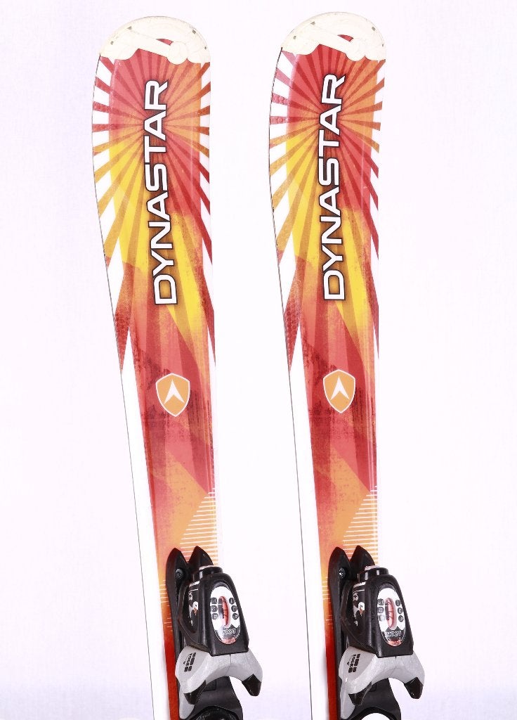 120 cm kinder ski's DYNASTAR TEAM CHAM + Look Xpress 4.5, Overige merken, Gebruikt, Verzenden, 100 tot 140 cm