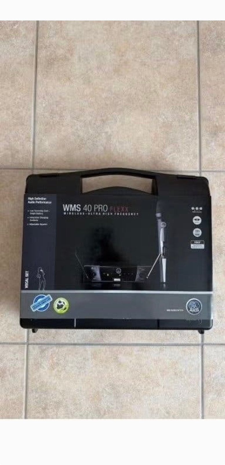AKG WMS 40 PRO Flexx draadloze microfoonset| Met koffer, Muziek en Instrumenten, Ophalen of Verzenden, Zo goed als nieuw