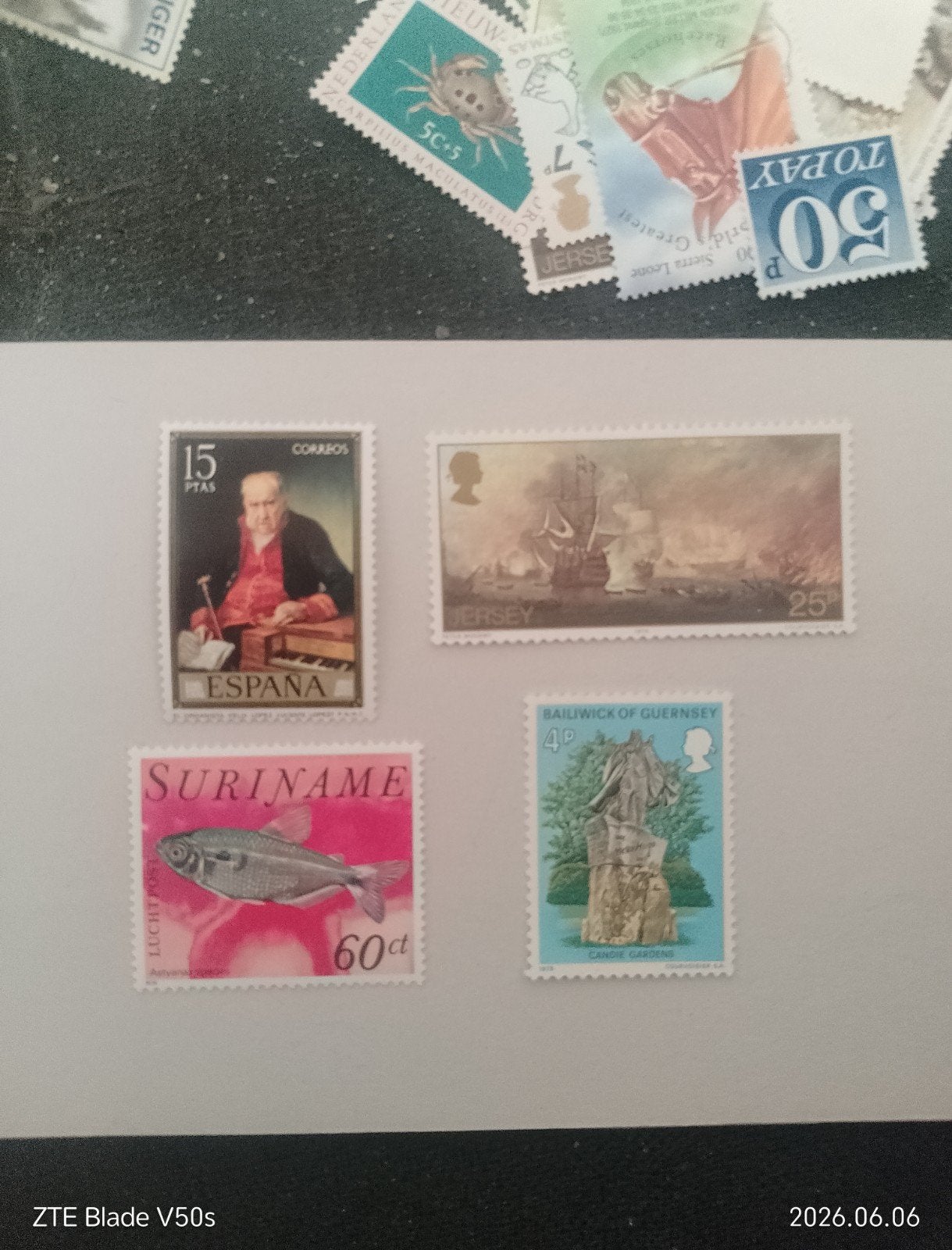 Timbres postaux History Four, Enlèvement ou Envoi
