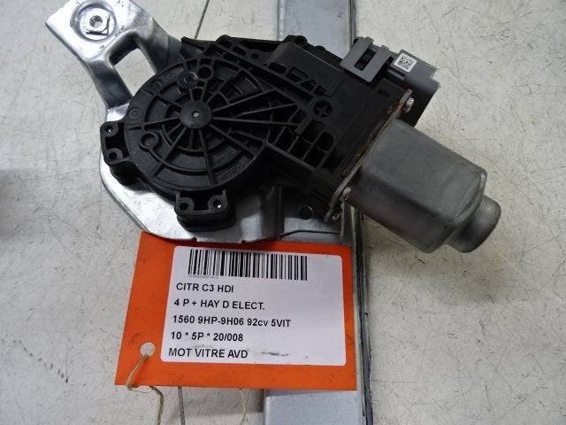 MOTEUR LEVE VITRE ELECTRIQUE AVANT DROIT Citroën C3 (SC), Utilisé, Avant, Citroën
