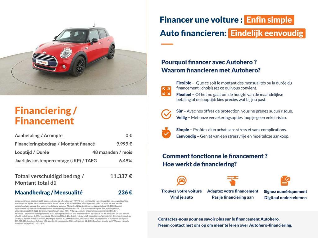 MINI Cooper D Cooper D (bj 2017), Auto's, Mini, Voorwielaandrijving, https://public.car-pass.be/vhr/1c4b7e52-bb3b-43f8-819c-3c8eedc1958a
