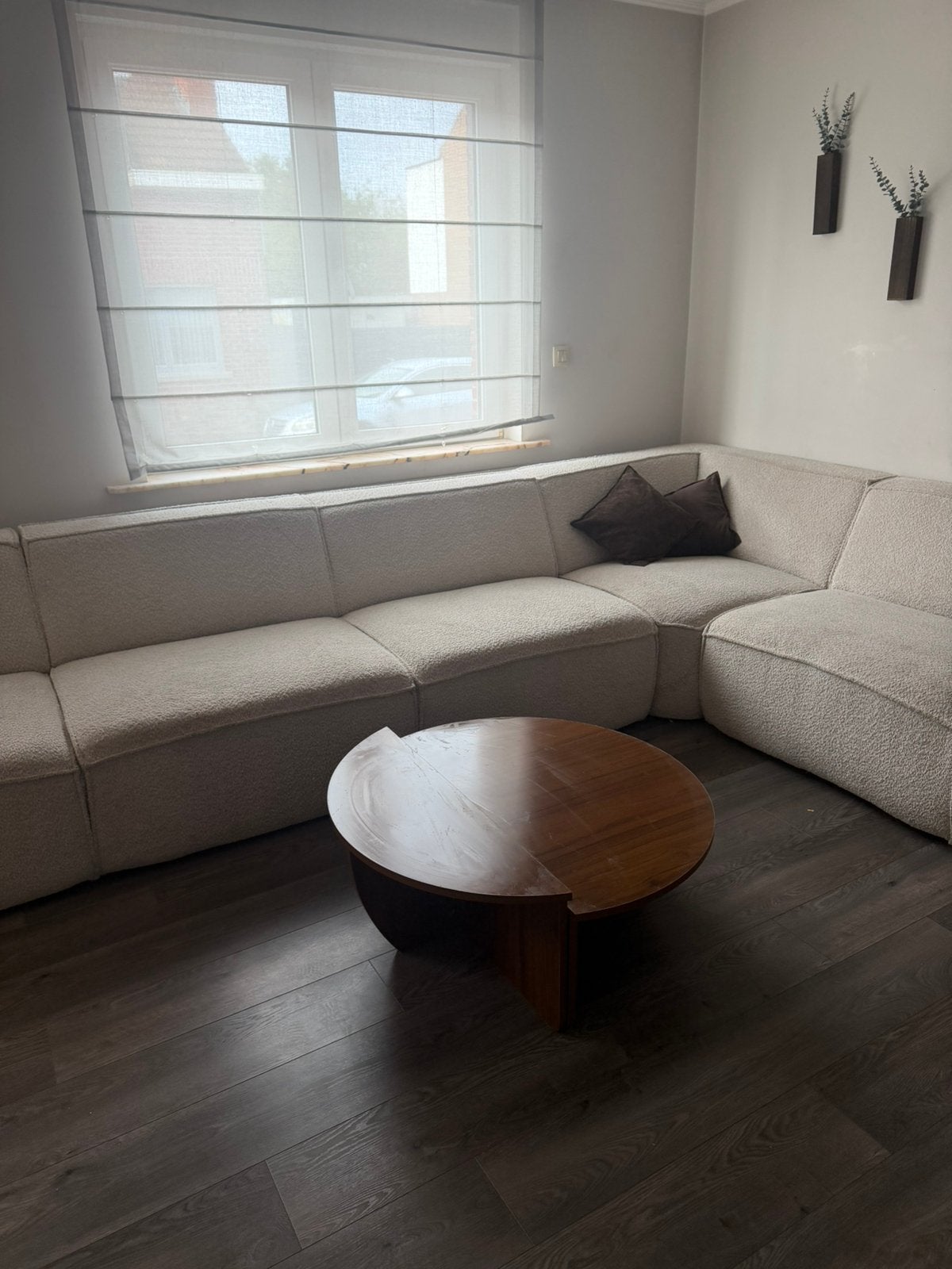 Table basse bois noisette, Enlèvement, Comme neuf