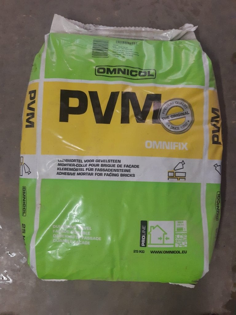 PVM lijmmortel Omnicol Antraciet, Enlèvement, Comme neuf, Autres types
