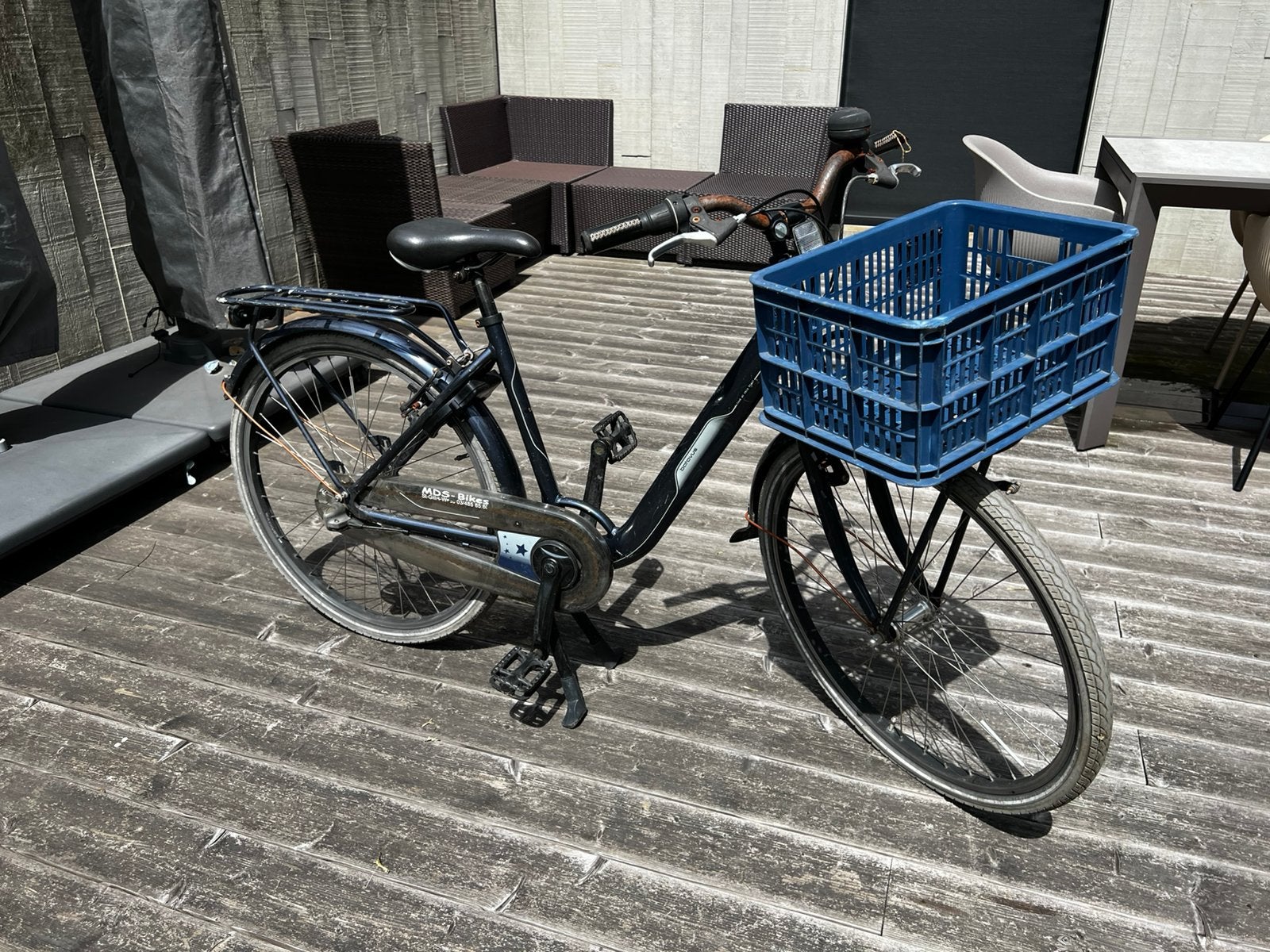 Batavus meisjesfiets 26 inch, Fietsen en Brommers, Gebruikt, Velgrem, Versnellingen, Ophalen