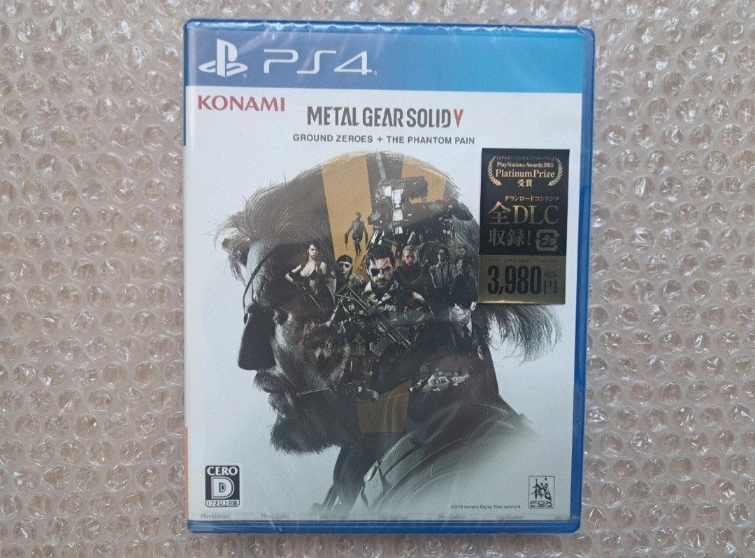 Metal Gear Solid V - Ground Zero + The Phantom Pain NEUF PS4, Enlèvement