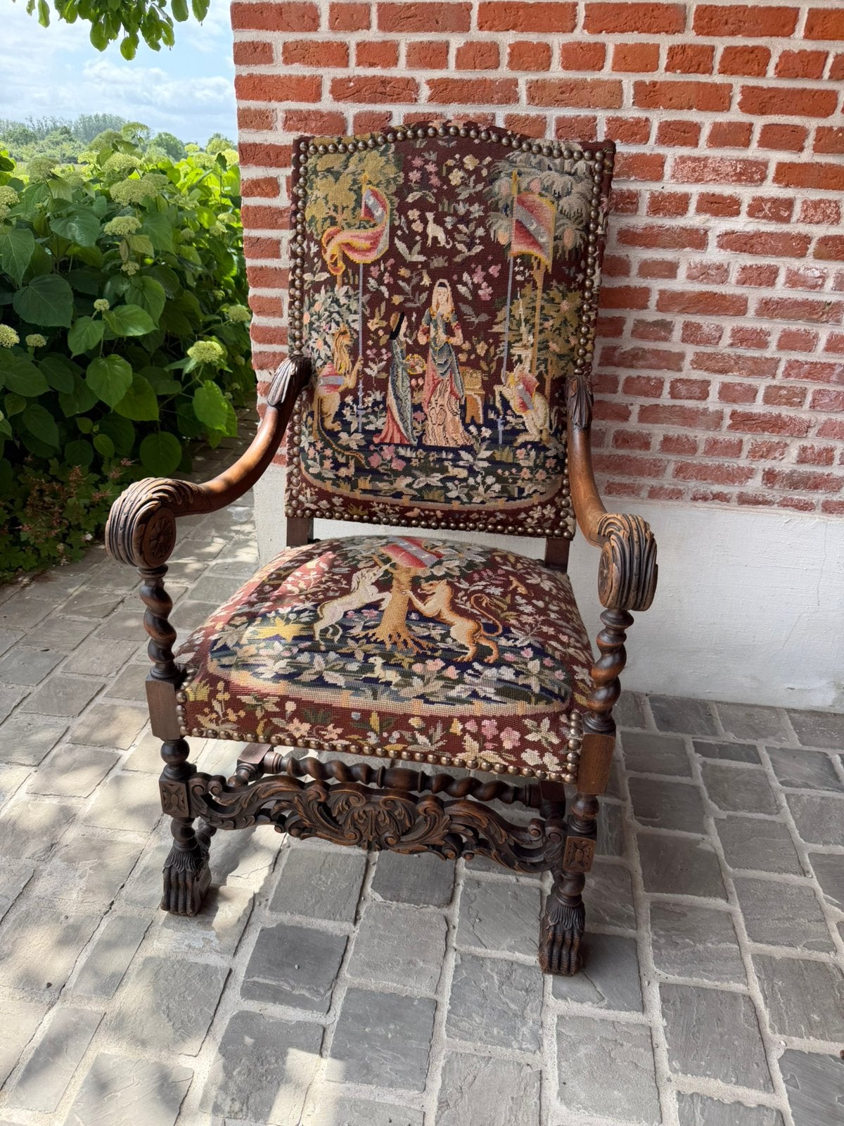 Mooie antieke Mechelse stoel, Ophalen