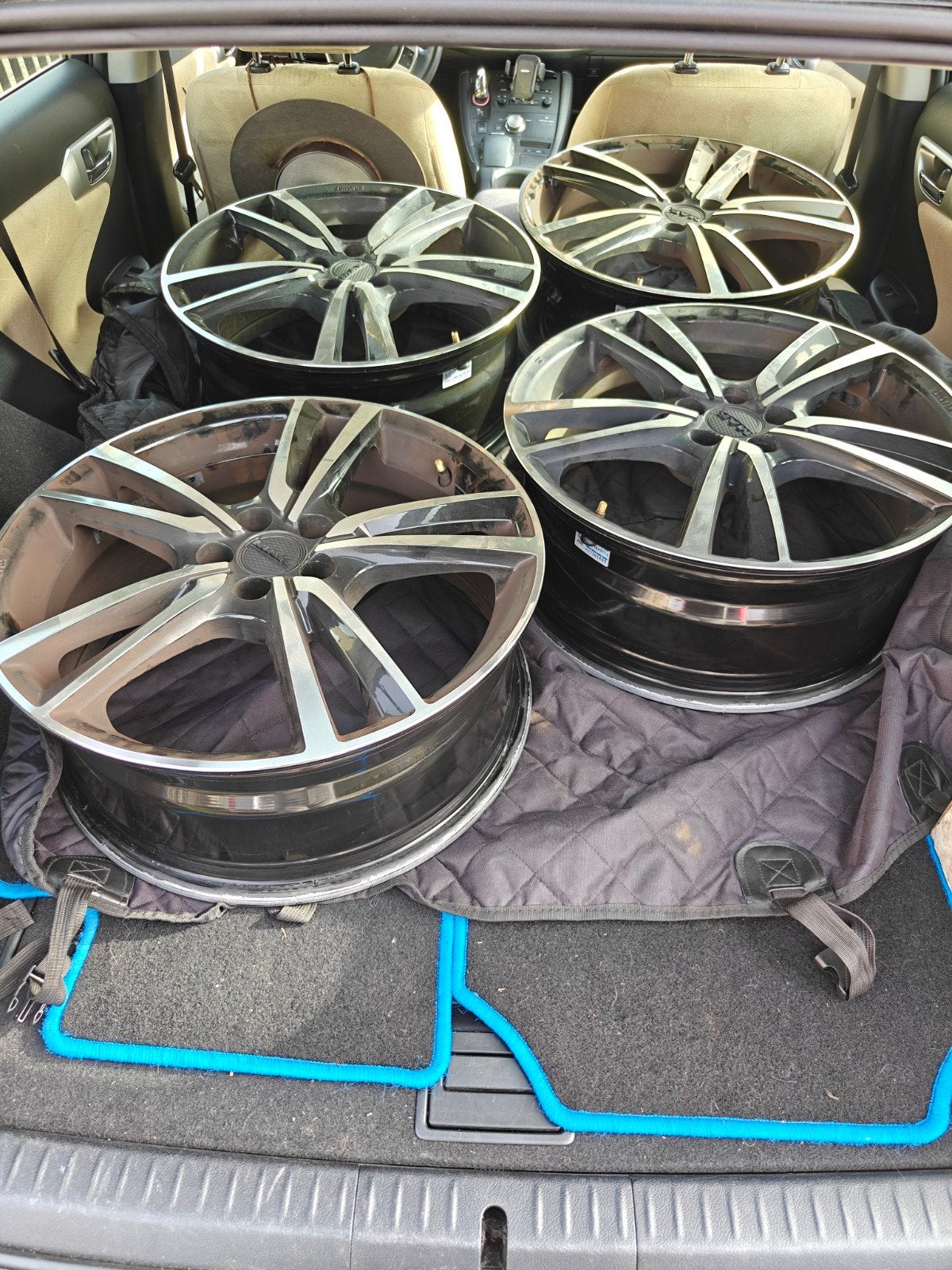 MAK Magma 18 inch velgenset – 5x100 – zeer goede staat, Véhicule de tourisme, Pneus été, 185 mm, 18 pouces