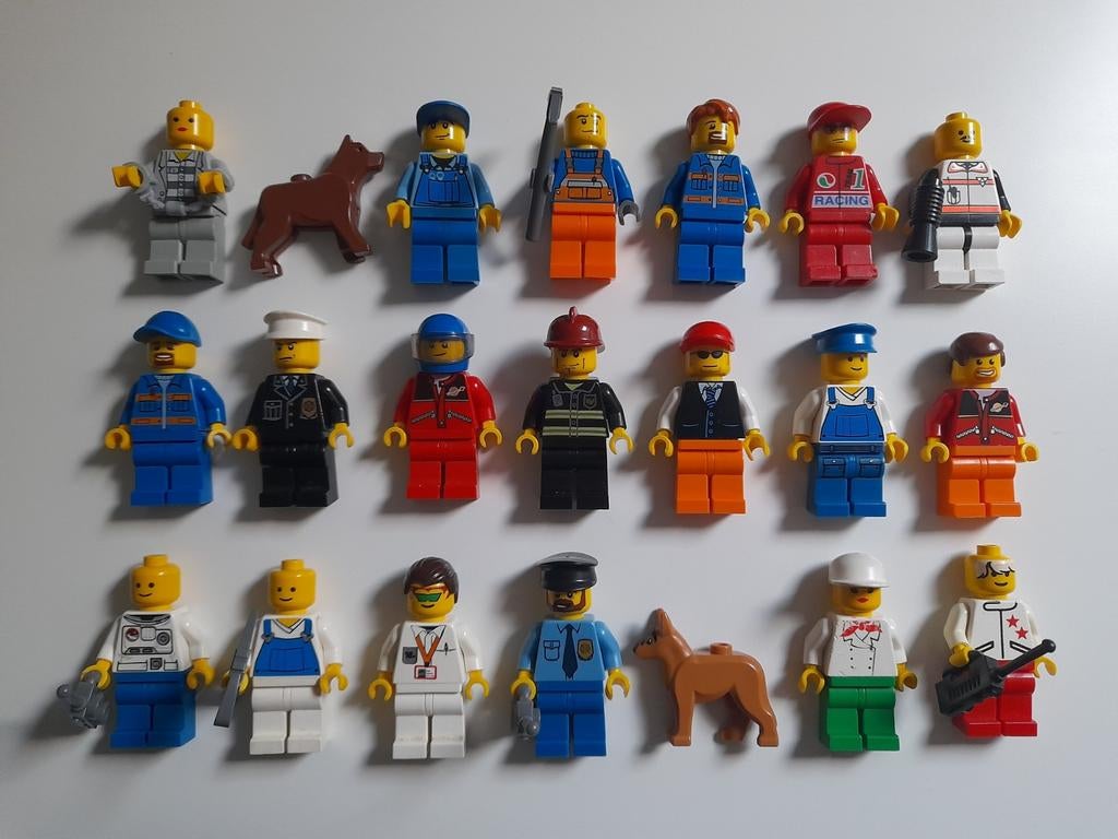 Minifigurines Lego 21 City, Enlèvement ou Envoi, Lego