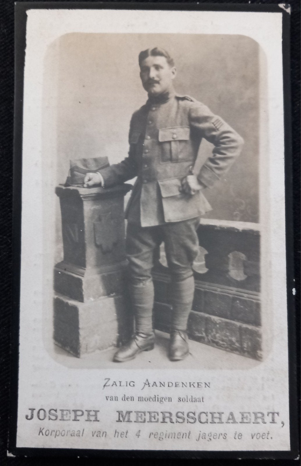 Bidprent WO1, Verzamelen, Bidprentjes en Rouwkaarten, Ophalen of Verzenden