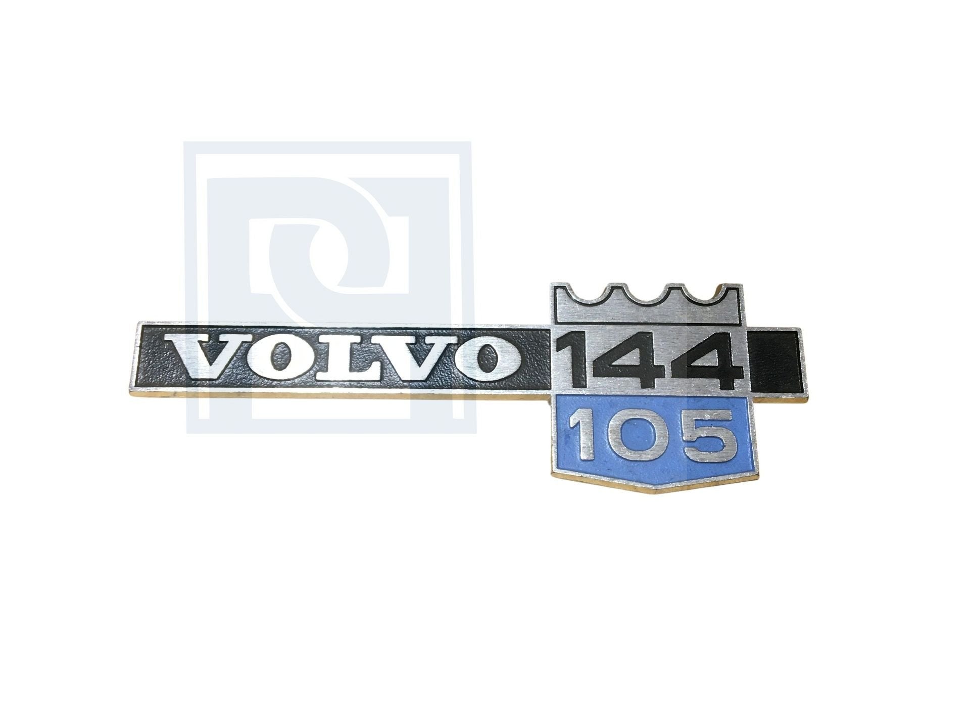 Volvo Embleem "144 105" voorscherm B20D ch 194140-263069 Vol, Enlèvement ou Envoi, Neuf, Volvo