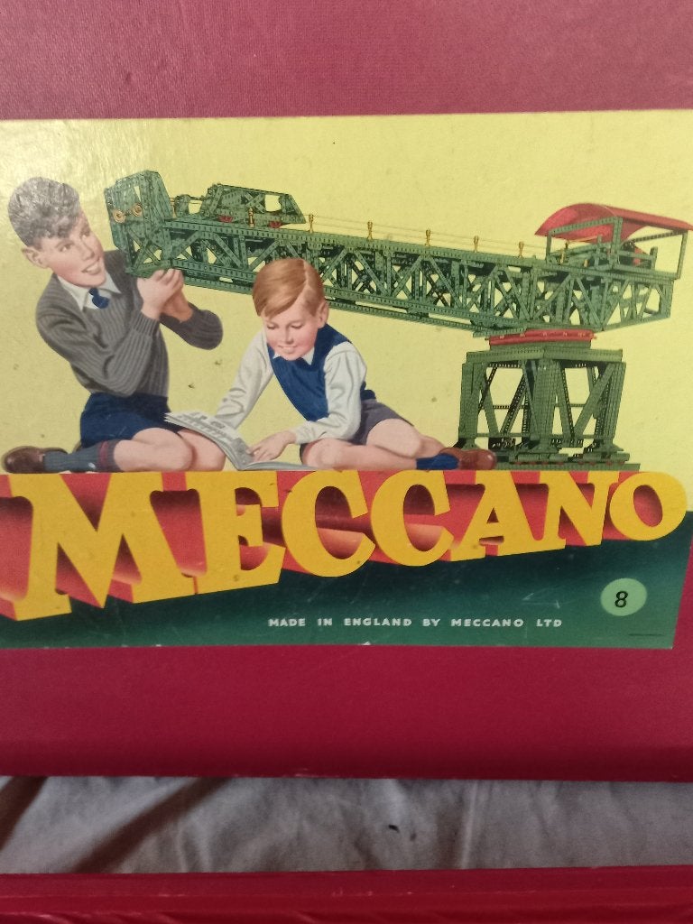 meccano doos nr8, Collections, Enlèvement, Comme neuf