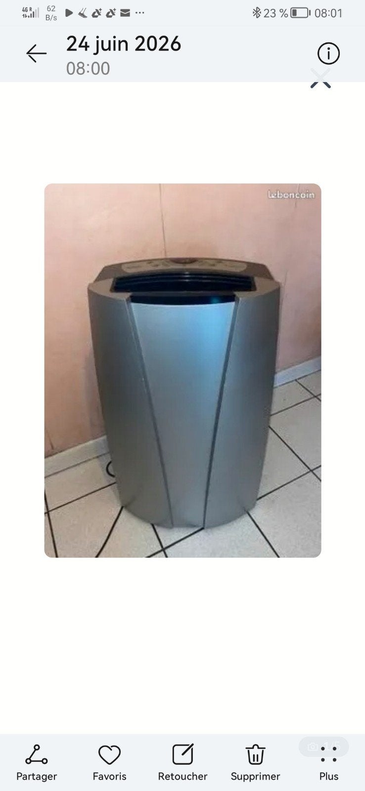 DELONGHI AIRCO, Electroménager, Enlèvement