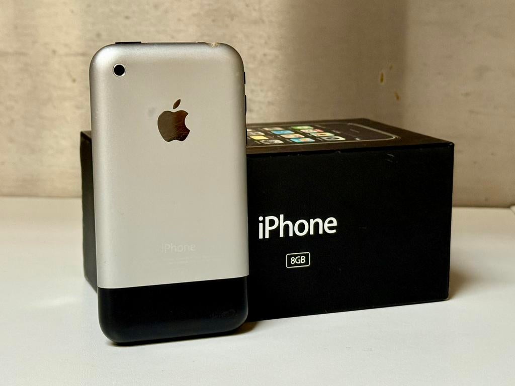 iPhone 2G 8GB, eerste generatie iPhone met update iOS 1.0!, Telecommunicatie, Mobiele telefoons | Apple iPhone, Ophalen of Verzenden