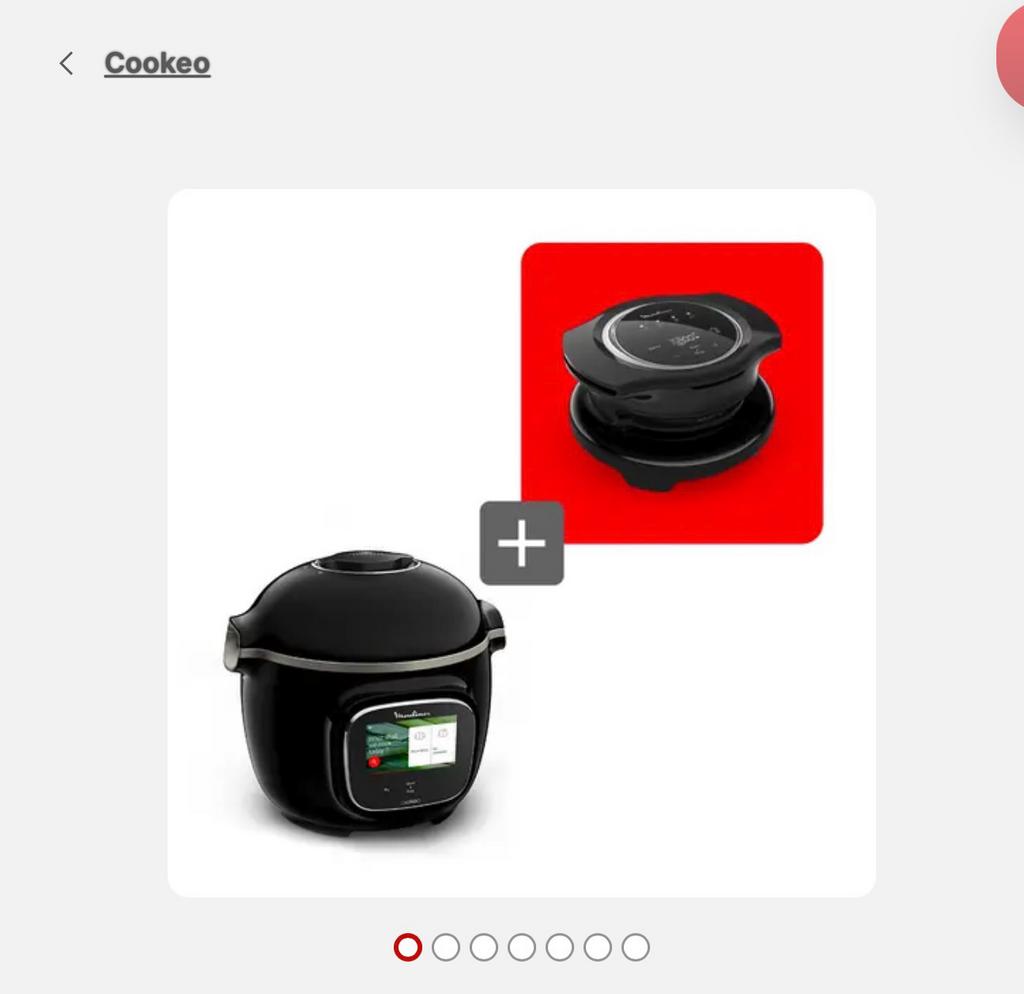 Cookeo wifi + airfryer, Electroménager, Enlèvement, Comme neuf