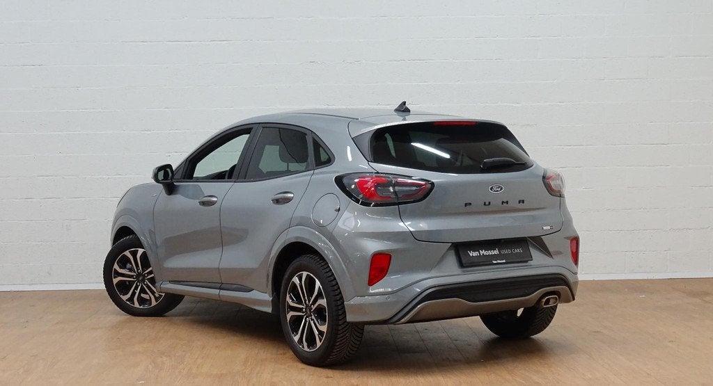 Ford Puma 1.0i Ecoboost mHEV 114kW Aut. ST-Line, Auto's, Zwart, 155 pk, Bedrijf, 5 zetels