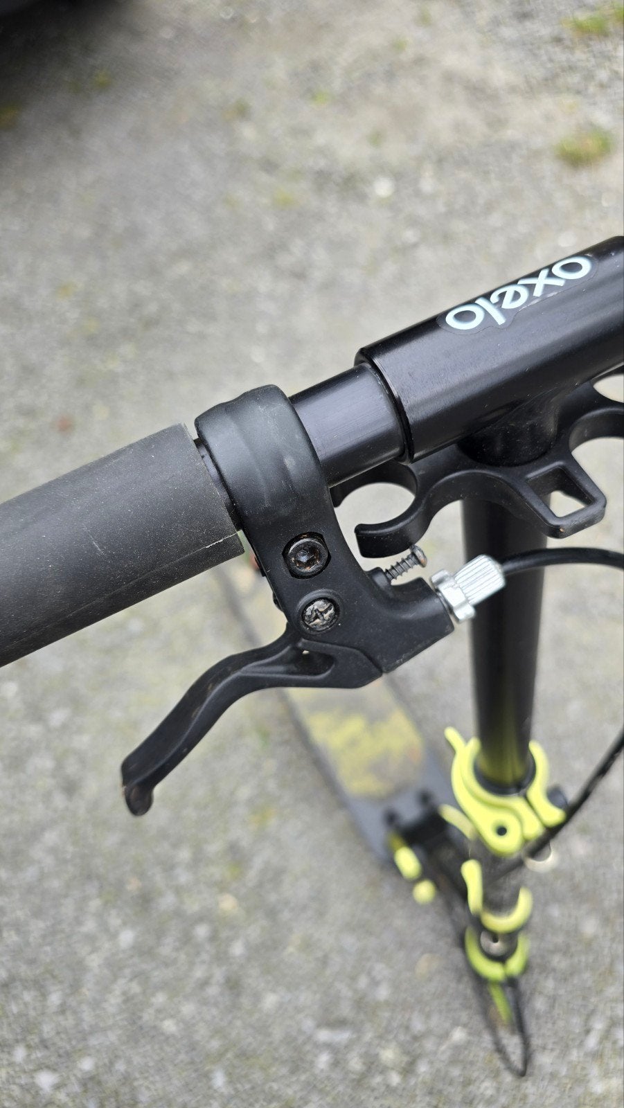 Trottinette Oxelo MID 5 avec suspension et freins, Enlèvement ou Envoi, Suspension