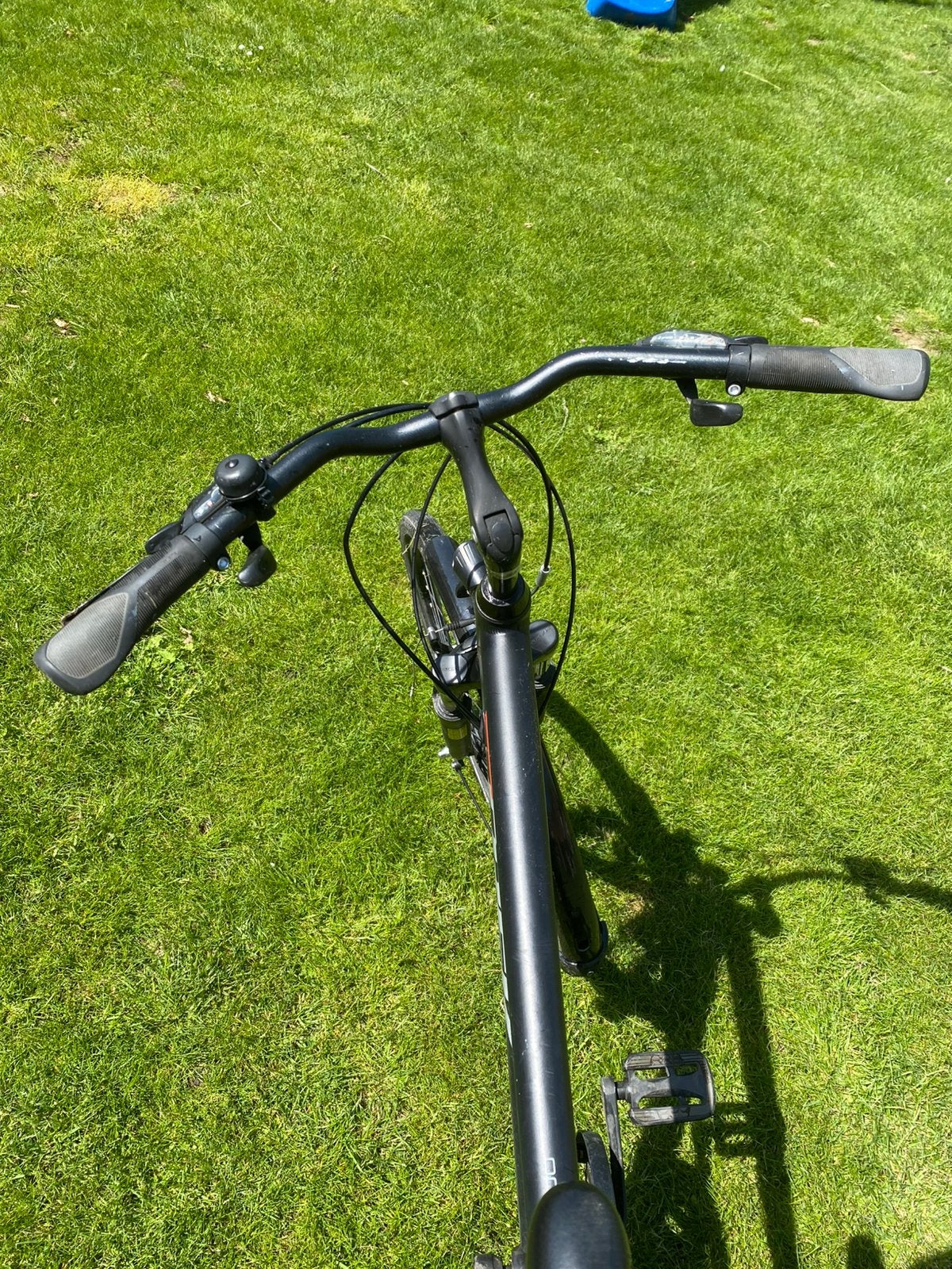 Trek Hybride Herenfiets Maat L – Inclusief Thule kinderzitje, Fietsen en Brommers, Ophalen, Gebruikt, Overige merken