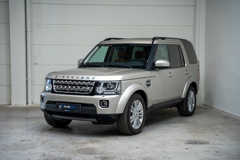 Land Rover Discovery 3.0 SDV6 -7 sièges en cuir marron -Pano, Autos, Land Rover, Cuir, Achat, Euro 6, Entreprise