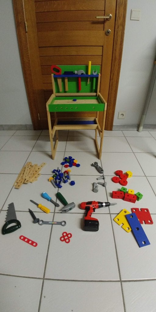 werkbank kind, Kinderen en Baby's, Ophalen, Zo goed als nieuw