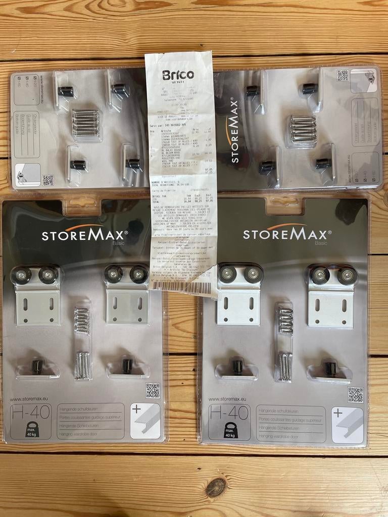 Storemax pour portes coulissantes, Ophalen, Nieuw, Overige typen